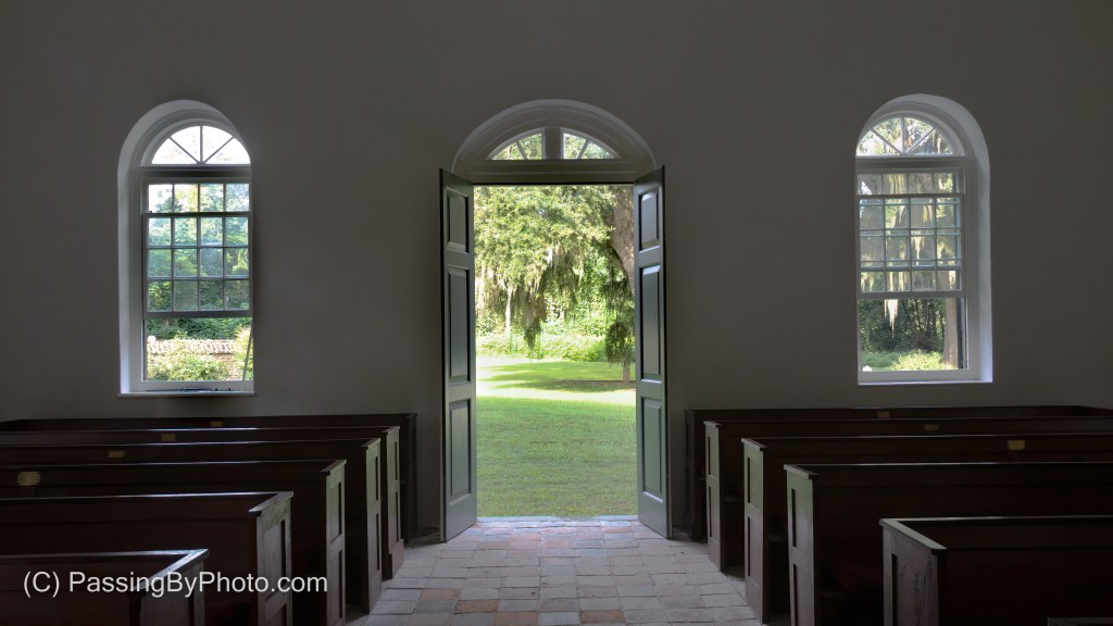 Strawberry Chapel Back Door and Window
