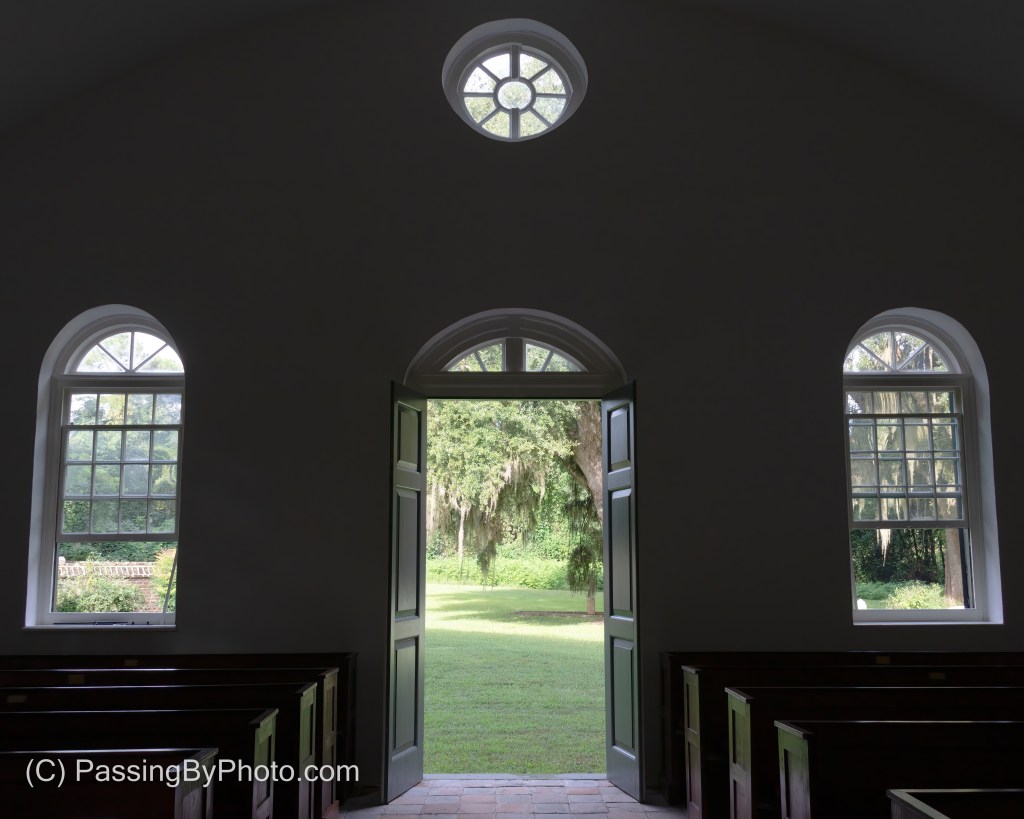 Strawberry Chapel Back Door and Window